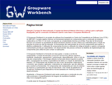 Tablet Screenshot of groupwareworkbench.org.br